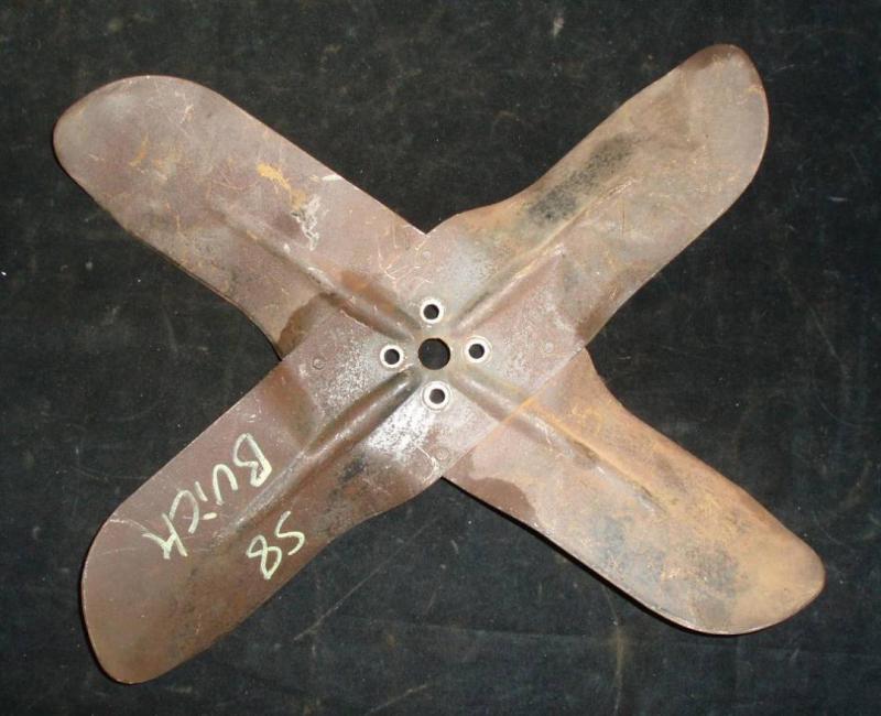 1958 Buick fläktvinge 4-blad