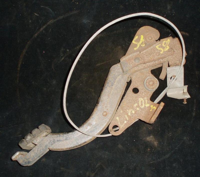 1958 Lincoln handbrake mechanism