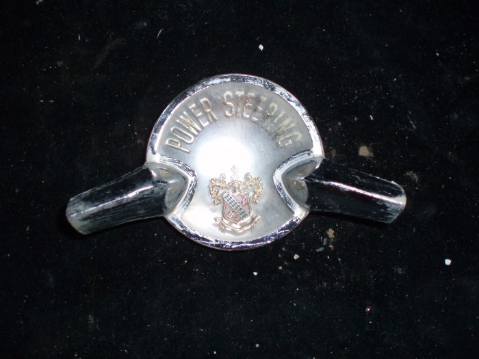 1959 Buick steering wheel center
