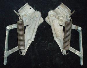 1959 Cadillac hood hinge pair