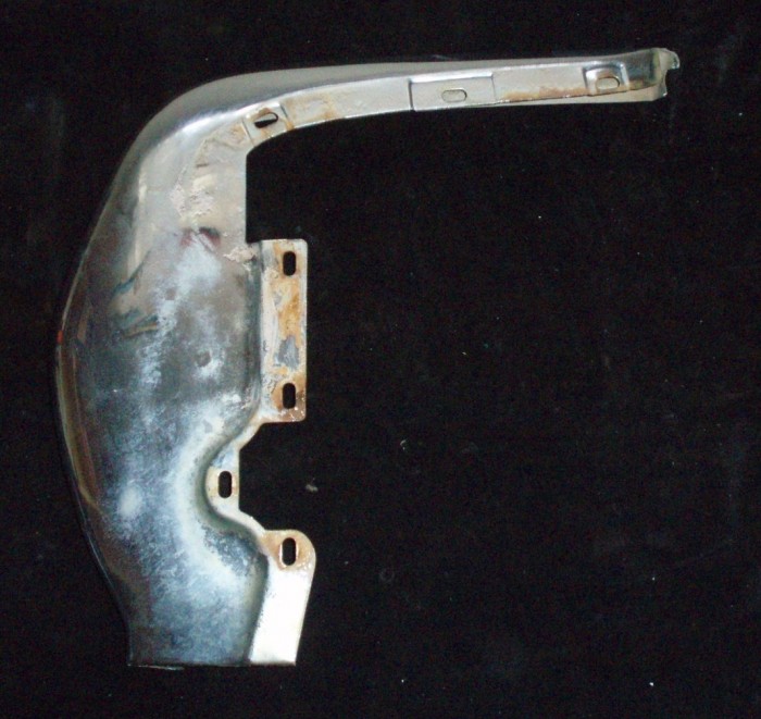 1959 Cadillac krom framskärm höger