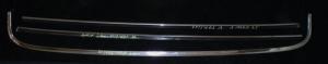 1959 Chrysler New Yorker chrome trim ceiling (3 pieces)
