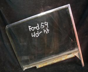 1959 Ford 4dr ht side window front right