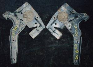 1960 Ford hood hinge pair