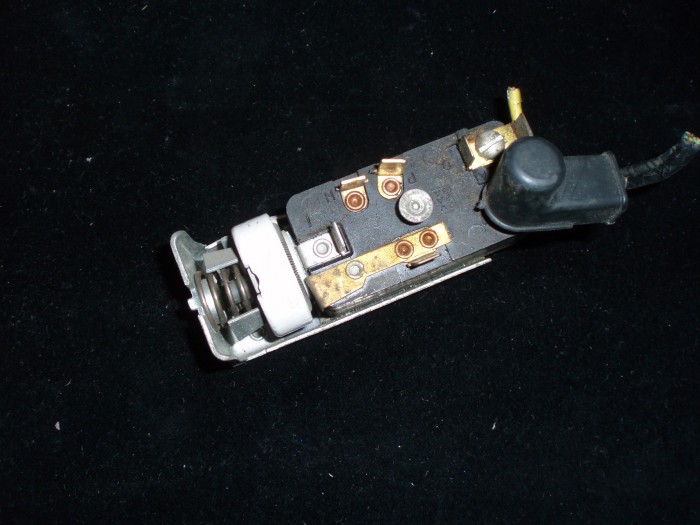 1960 Mercury headlight switch