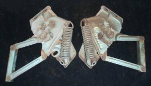 1960 Desoto hood hinge pair