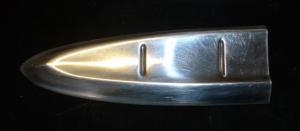 1960 Desoto chromium front fender right