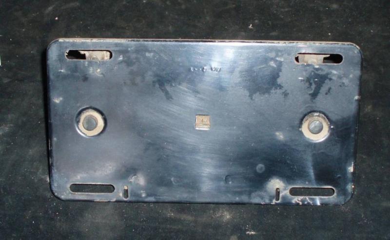 1960 Desoto tank flap / license plate holder