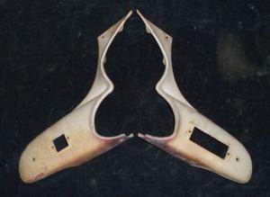 1960 buick  plåtar vid instrumentbräda för elhiss (par)