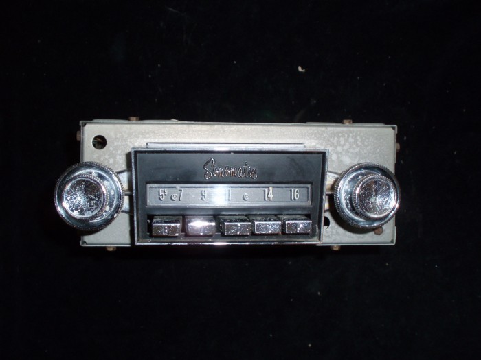 1961 Buick Sonomatic radio