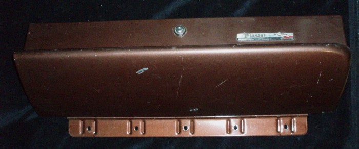 1961 Dodge glove compartment door