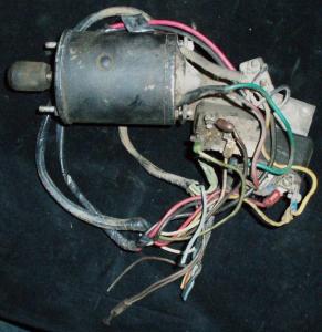 1961 Ford elsäte motor och reläer 