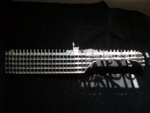 1961 Lincoln grill half left