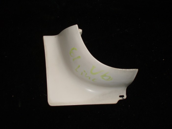 1961 Lincoln fender extender rear left