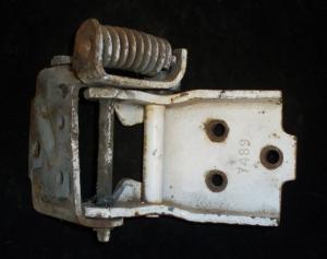 1961 Chevrolet door hinge upper front left