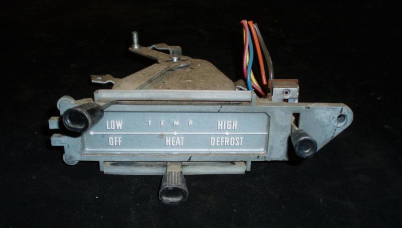 1961 Ford Galaxie heater control