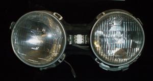 1961 Ford headlight pot right