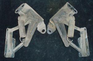 1961 Oldsmobile 98 hood hinge pair