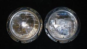 1961 Oldsmobile headlight pot left (pair)