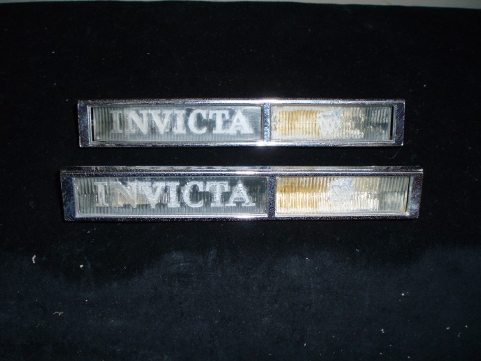 1962 Buick Invicta emblem right and left