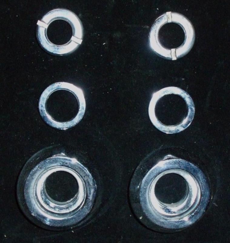 1962 Pontiac krom i torkararmar fäste