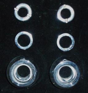 1962 Pontiac krom i torkararmar fäste