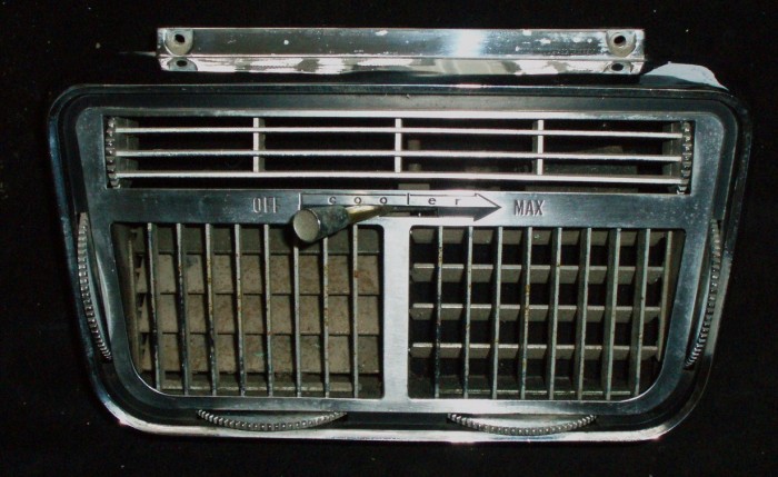 1962 Thunderbird luftutblås