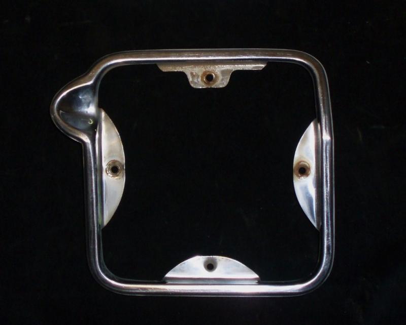 1962 Buick Electra chrome around the fuel lid