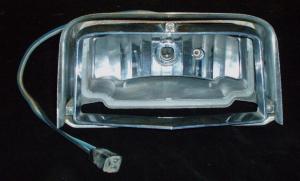 1962 Cadillac turn signal light front right (no glass, fine chrome)