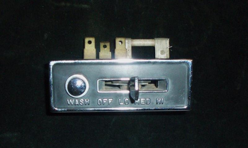 1962 Cadillac wiper switch