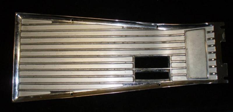 1962 Ford Galaxie XL kromplåt konsol