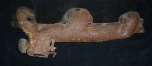 1962 Pontiac 389 exhaust manifold right (stuck gate) 532311