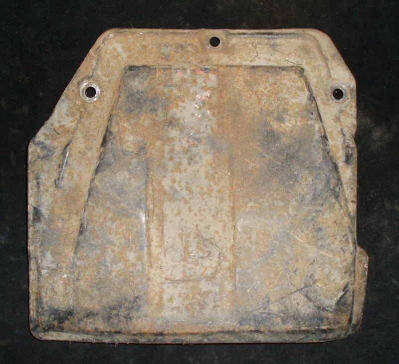 1962 Pontiac plate over radiator
