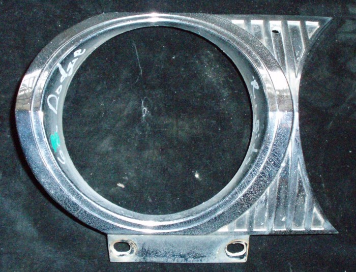 1963 Dodge headlight door right