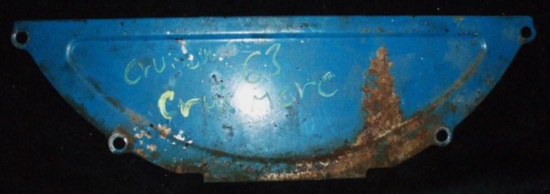 1963 Mercury Monterey Cruise-O-Matic protective plate turbine