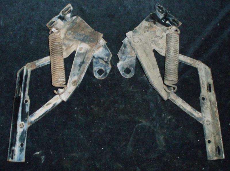 1963 Pontiac Bonneville hood hinge pair