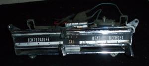 1963 Thunderbird heat control with ac