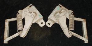 1963 Dodge 330 hood hinge pair