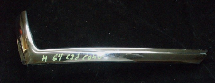 1964 Cadillac convertible chrome trim right