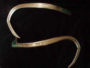 1964 Dodge Dart kromlist bakskärm H+V