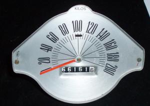 1964 Ford Fairlane speedometer