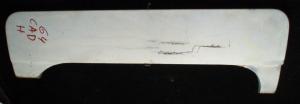 1964 Cadillac fender skirt right