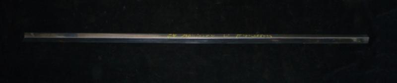 1964 Mercury Monterey chrome trim front fender left