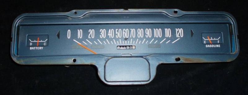 1964 Pontiac Catalina instrument housing (without glass)