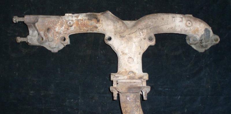 1965-1966 Chevrolet 327 grenrör vänster 3846559A