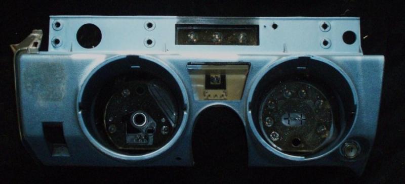 1965 Buick Wildcat plastic frame instrumentation