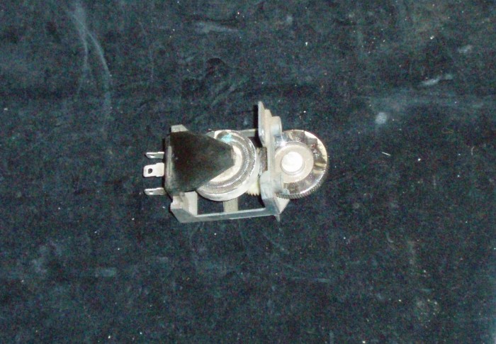 1965 Chrysler reglage instrumentbelysning