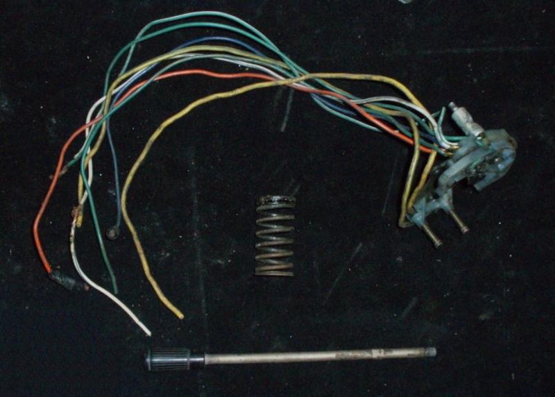 1965 Ford Fairlane turn signal mechanism