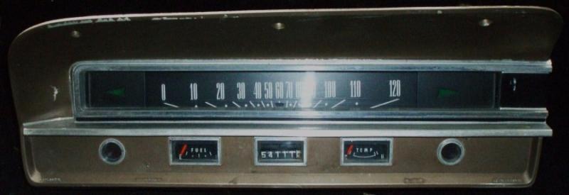 1965 Ford Fairlane instrumenthus