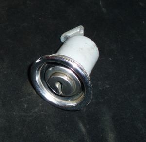 1965 Buick Wildcat glove compartment lock + chrome